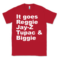 Red it goes reggie jay Classic Tee - linhVisuals