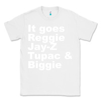 White it goes reggie jay Classic Tee - linhVisuals