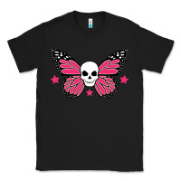 Black butterfly skull Classic Tee - linhVisuals