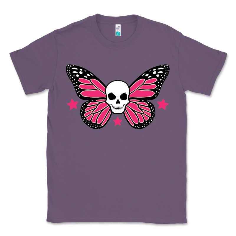 Butterfly Skull Classic Tee by linhVisuals | Teevron