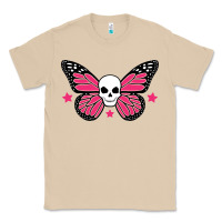 Mushroom butterfly skull Classic Tee - linhVisuals