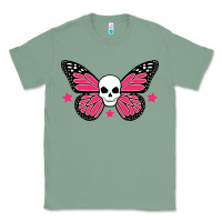 Sage butterfly skull Classic Tee - linhVisuals