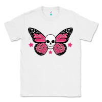 White butterfly skull Classic Tee - linhVisuals