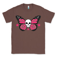 Chestnut butterfly skull Classic Tee - linhVisuals