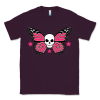 Plum butterfly skull Classic Tee - linhVisuals