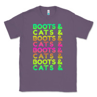 Lavender edm rave shirt  boots and cats gift Classic Tee - linhVisuals