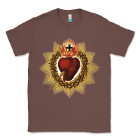 Chestnut sacred heart of jesus catholic devotion t shirt Classic Tee - linhVisuals