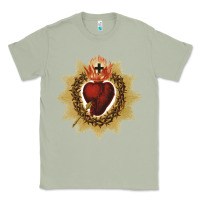 Matcha sacred heart of jesus catholic devotion t shirt Classic Tee - linhVisuals