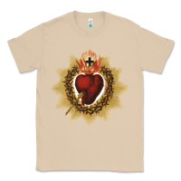 Mushroom sacred heart of jesus catholic devotion t shirt Classic Tee - linhVisuals
