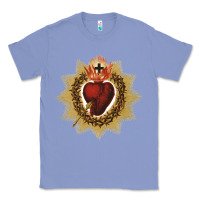 Colony Blue sacred heart of jesus catholic devotion t shirt Classic Tee - linhVisuals