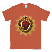 Copper sacred heart of jesus catholic devotion t shirt Classic Tee - linhVisuals