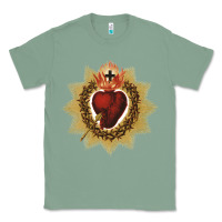 Sage sacred heart of jesus catholic devotion t shirt Classic Tee - linhVisuals