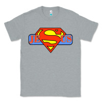 Heather Grey tshirt my superhero is jesus, faith love god shirt t shirt Classic Tee - linhVisuals