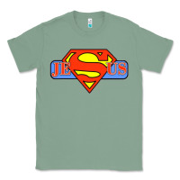 Sage tshirt my superhero is jesus, faith love god shirt t shirt Classic Tee - linhVisuals