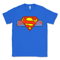 True Royal tshirt my superhero is jesus, faith love god shirt t shirt Classic Tee - linhVisuals