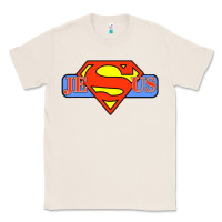 Natural tshirt my superhero is jesus, faith love god shirt t shirt Classic Tee - linhVisuals