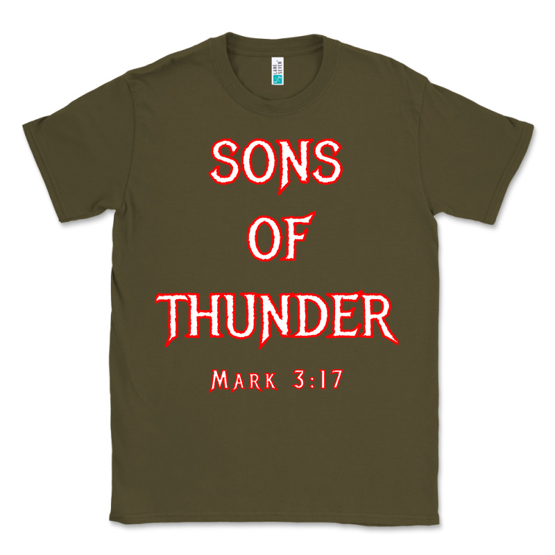 Sons Of Thunder Zebedee James And John Mark 317 Bible T Shirt Classic Tee by linhVisuals | Teevron