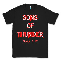 Black sons of thunder zebedee james and john mark 317 bible t shirt Classic Tee - linhVisuals