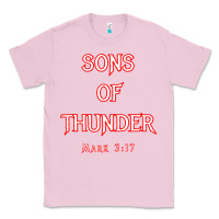 Bubblegum Pink sons of thunder zebedee james and john mark 317 bible t shirt Classic Tee - linhVisuals