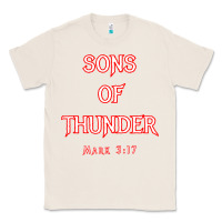 Natural sons of thunder zebedee james and john mark 317 bible t shirt Classic Tee - linhVisuals