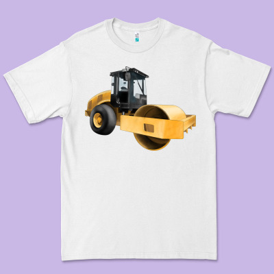 Compactor Illustrations Premium Tee Designed By Lillyallendesigns