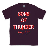 Plum sons of thunder zebedee james and john mark 317 bible t shirt Classic Tee - linhVisuals