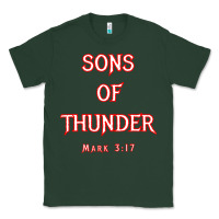 Sports Green sons of thunder zebedee james and john mark 317 bible t shirt Classic Tee - linhVisuals