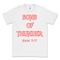 White sons of thunder zebedee james and john mark 317 bible t shirt Classic Tee - linhVisuals