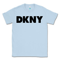Dusty Blue DKNY Classic Tee - linhVisuals