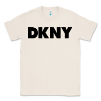 Natural DKNY Classic Tee - linhVisuals
