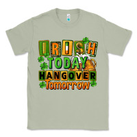 Matcha Irish today hangover tomorrow  St. Patricks Day Classic Tee - FaDigitalArtStudio