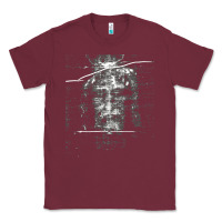Burgundy the shroud of turin holy face of jesus t shirt Classic Tee - linhVisuals