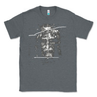 Charcoal Heather the shroud of turin holy face of jesus t shirt Classic Tee - linhVisuals
