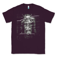 Plum the shroud of turin holy face of jesus t shirt Classic Tee - linhVisuals
