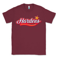 Burgundy Hardee's Classic Tee - linhVisuals