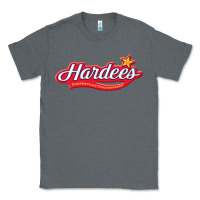 Charcoal Heather Hardee's Classic Tee - linhVisuals