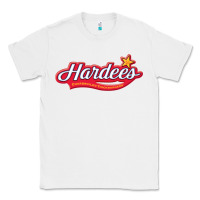 White Hardee's Classic Tee - linhVisuals