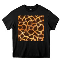 Black giraffe seamless pattern Heavy Core Tee - BundleAndBundleShop