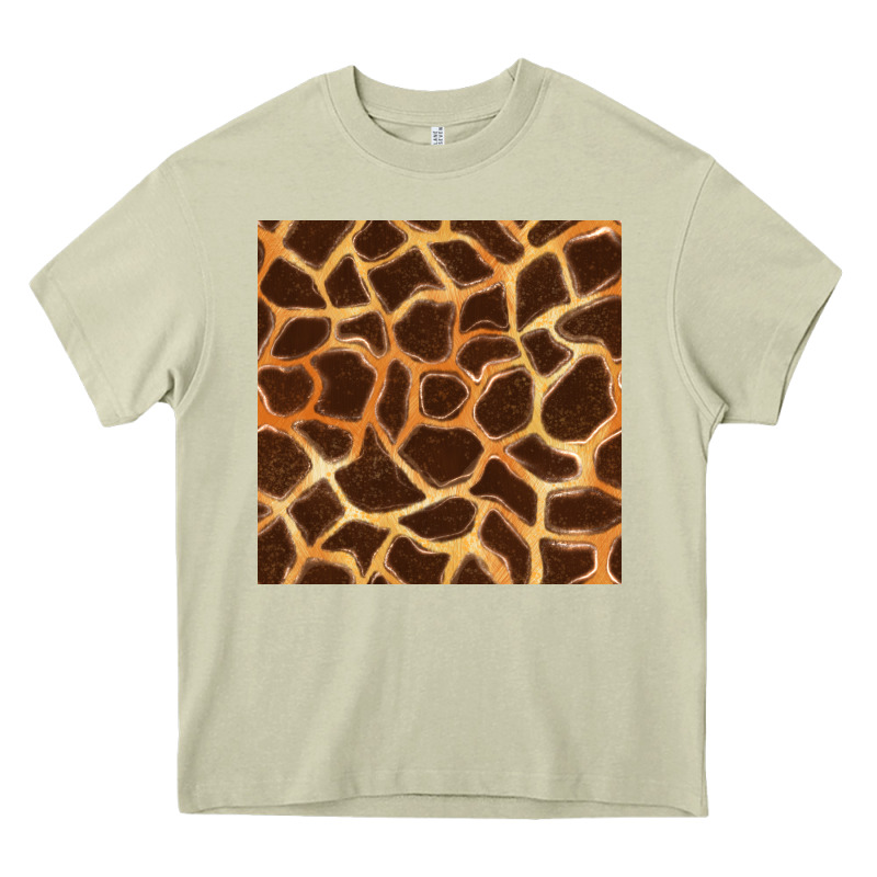 Giraffe Seamless Pattern Heavy Core Tee by BundleAndBundleShop | Teevron