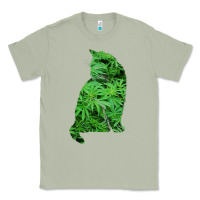 Matcha funny cannabis & cat lover marijuana weed smoker art t shirt Classic Tee - linhVisuals