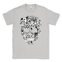 Moon Dust funny pitbull skull dog skeleton halloween t shirt Classic Tee - linhVisuals