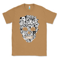 Toasted Coconut funny pitbull skull dog skeleton halloween t shirt Classic Tee - linhVisuals