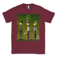 Burgundy ajr green Classic Tee - linhVisuals