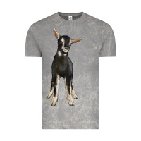 Hand Drawn Baby Alpine Goat Vintage Tee | Teevron