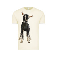 Vintage Arctic Hand Drawn Baby Alpine Goat Vintage Tee - LillyAllenDesigns