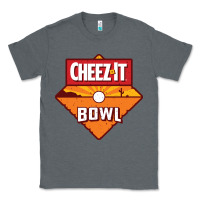 Charcoal Heather cheez it, game Classic Tee - linhVisuals