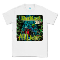 White outkast 25th Classic Tee - linhVisuals