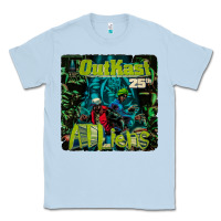 Dusty Blue outkast 25th Classic Tee - linhVisuals