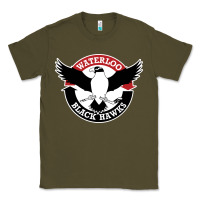 Army Green waterlooblackhawks Classic Tee - linhVisuals