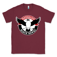 Burgundy waterlooblackhawks Classic Tee - linhVisuals